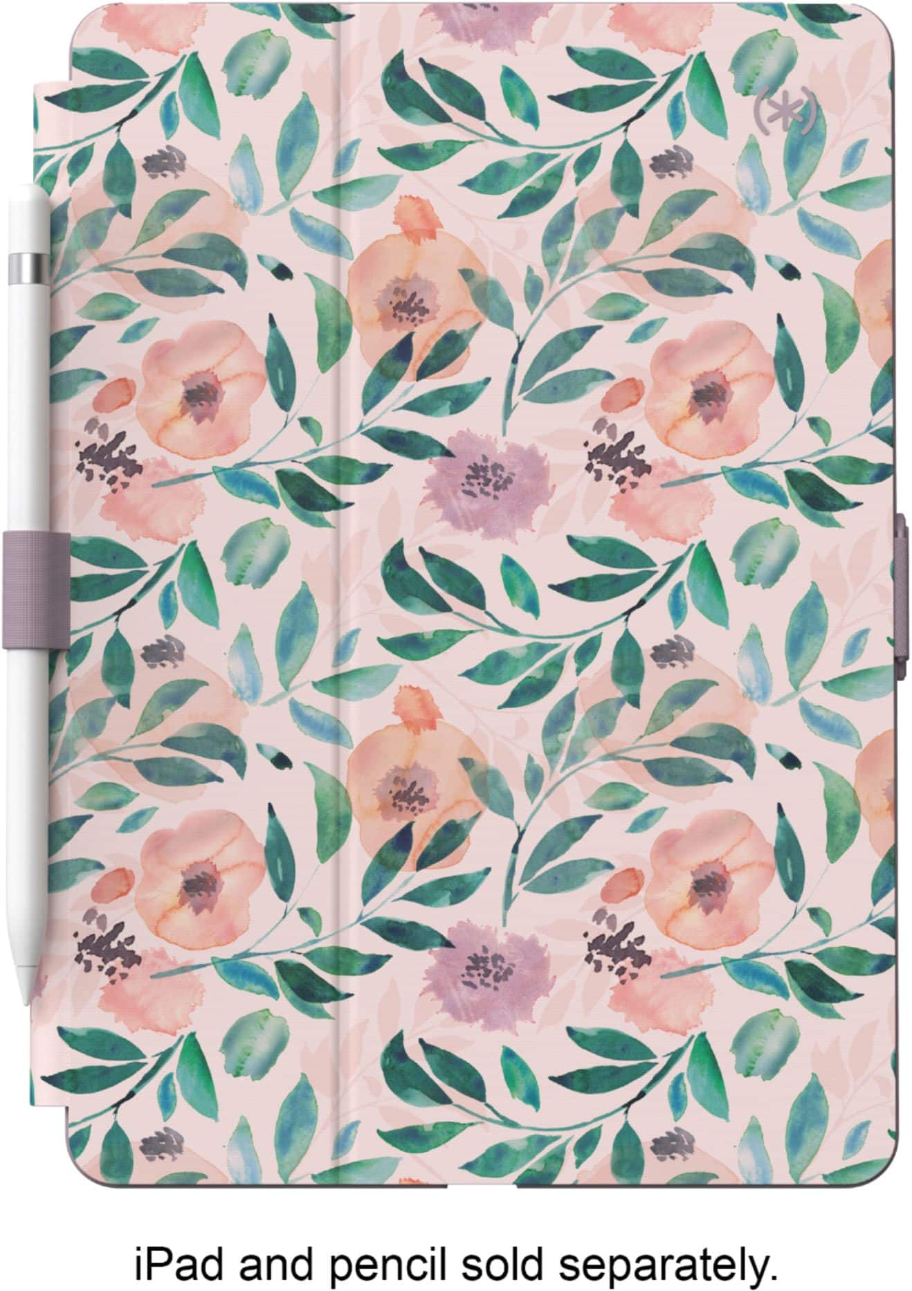 Front. Speck - Balance Folio Case for Apple® iPad® 10.2" (7th Gen 2019 & 8th Gen 2020).