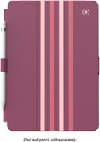 Speck - Balance Folio Case for Apple iPad 10.2" (7th, 8th, & 9th Gen 2021) - Crimson Forest/Lush Burgundy - Front_Zoom