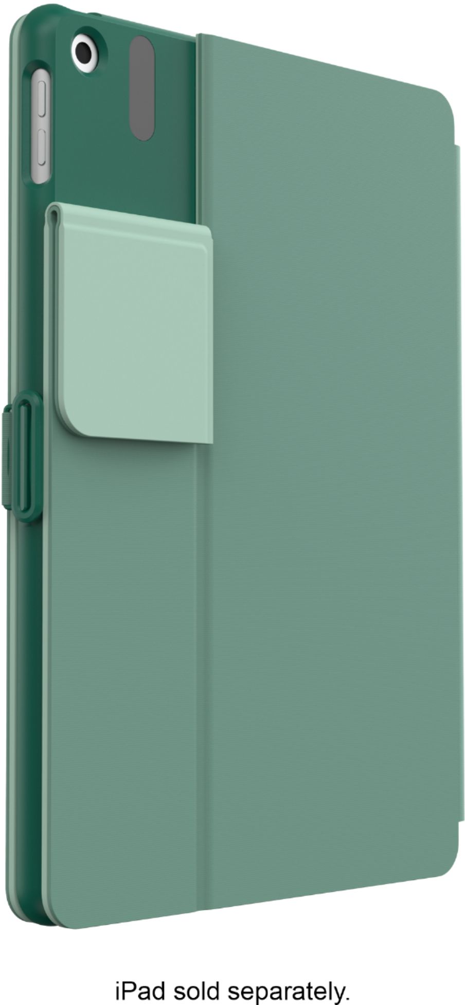Angle View: Speck - Balance Folio Case for Apple® iPad® 10.2" (7th, 8th, & 9th Gen 2021) - Fluorite Green