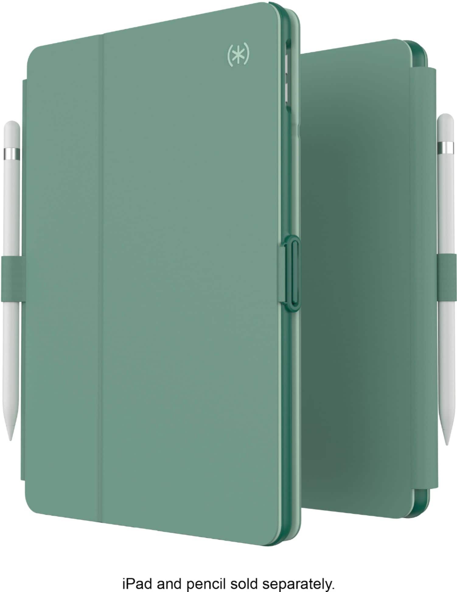 Alt View 13. Speck - Balance Folio Case for Apple® iPad® 10.2" (7th, 8th, & 9th Gen 2021) - Fluorite Green.