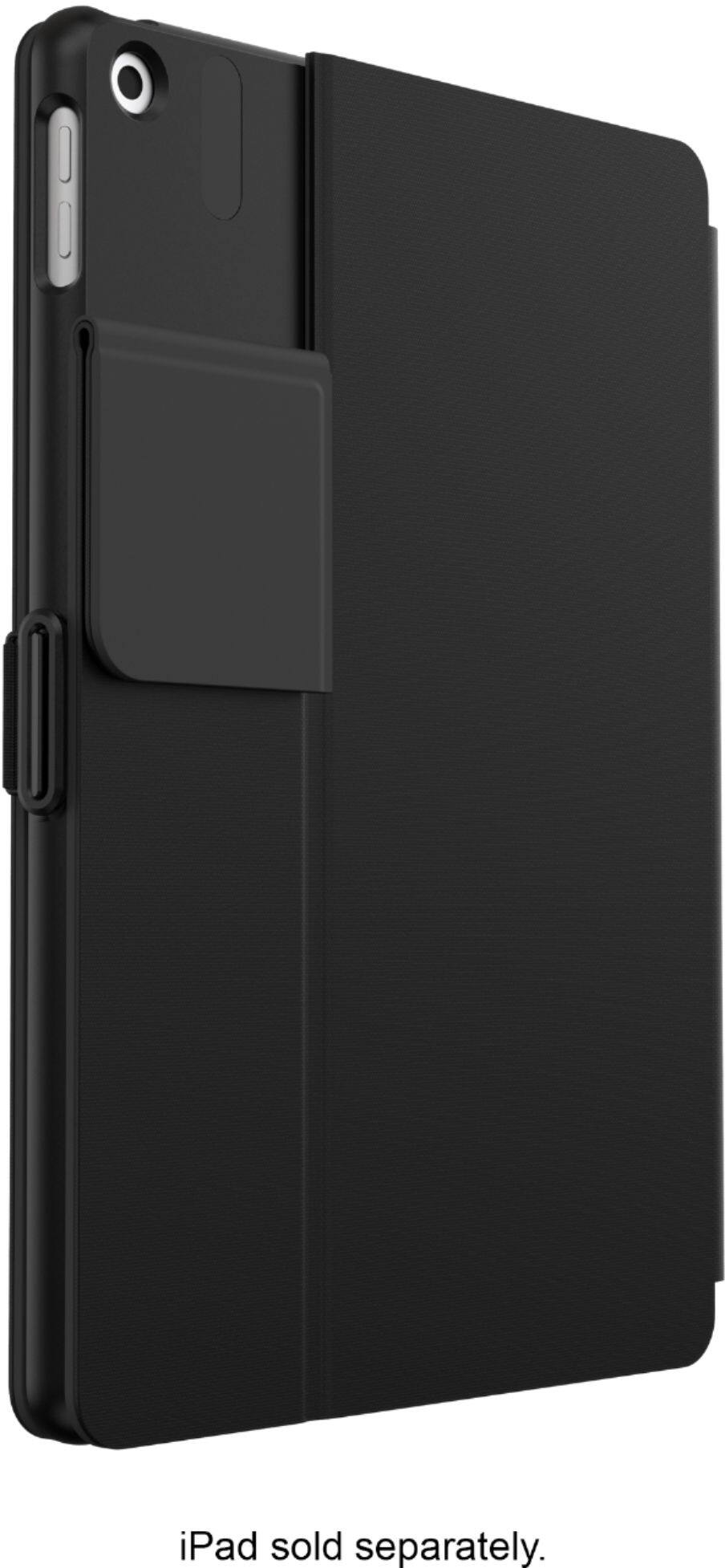 Angle. Speck - Balance Folio Case for Apple iPad 10.2" (7th, 8th, & 9th Gen 2021) - Black.