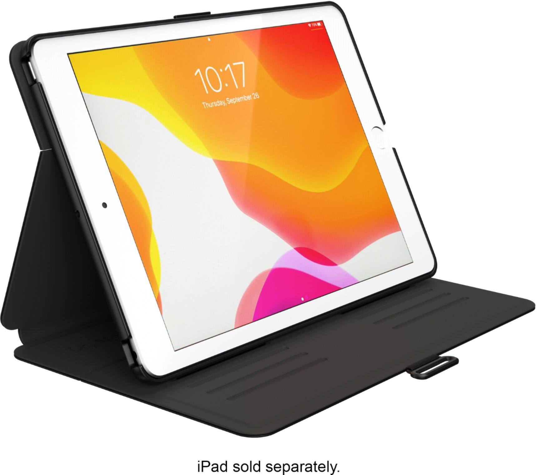 Alt View 16. Speck - Balance Folio Case for Apple iPad 10.2" (7th, 8th, & 9th Gen 2021) - Black.