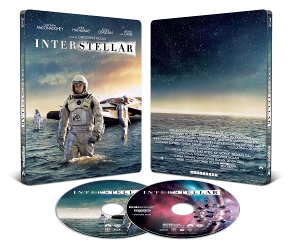 Interstellar [SteelBook] [Includes Digital Copy] [4K Ultra HD Blu-ray/Blu-ray] [Only @ Best Buy] [2014]