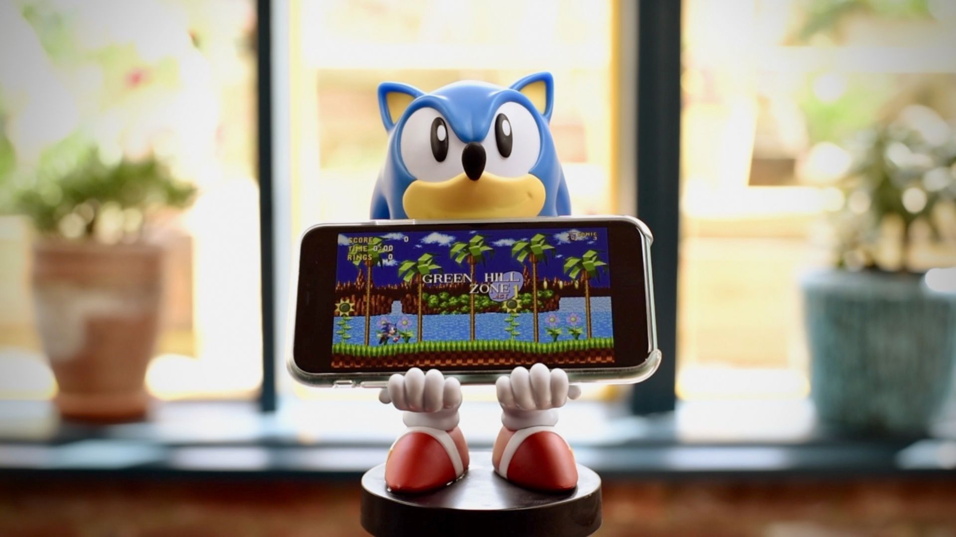 filosofi Stille og rolig Plaske Cable Guy Sonic the Hedgehog 8-inch Phone and Controller Holder  CGCRSG300009 - Best Buy