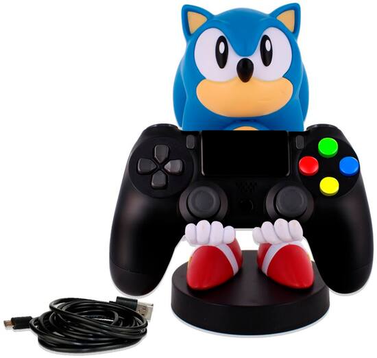 Sonic The Hedgehog Cable Guy Phone And Controller Holder - Modern Sonic :  Target