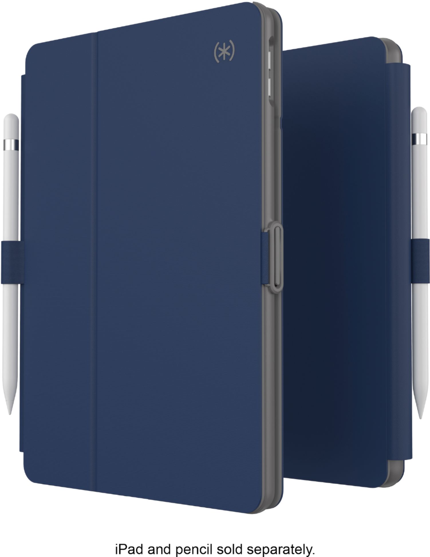 Speck Balance Folio Protective Case for Apple® 9.7 iPad® 5th gen., 6th  gen. and 9.7 iPad Pro Clear/Marine Blue 111055-7399 - Best Buy