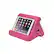 Alt View 11. Happy Products - Flippy Cubby - Multi-Angle Soft Stand for Tablets, E-Readers, and Books - Pink.