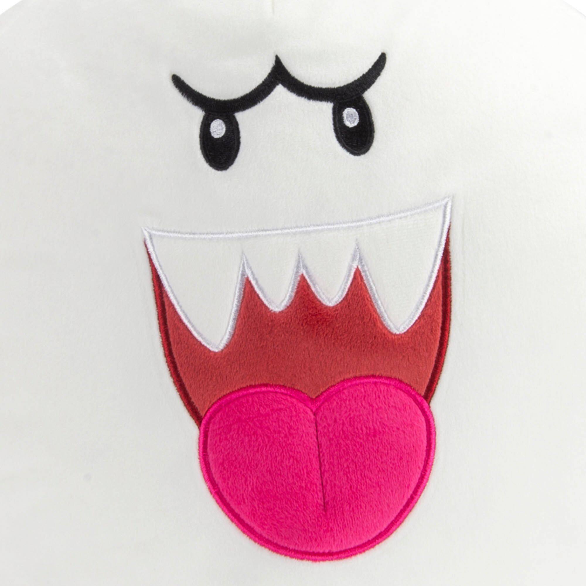 Alt View 12. TOMY - Club Mocchi- Mocchi- Super Mario Boo Mega 15 inch Plush Stuffed Toy.