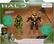 Front. Jazwares - Halo: Infinite 3.75" Figure Pack - Master Chief with Hydra Launcher vs. Brute Chieftain with Gravity Hammer.