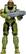 Alt View 11. Jazwares - Halo: Infinite 3.75" Figure Pack - Master Chief with Hydra Launcher vs. Brute Chieftain with Gravity Hammer.