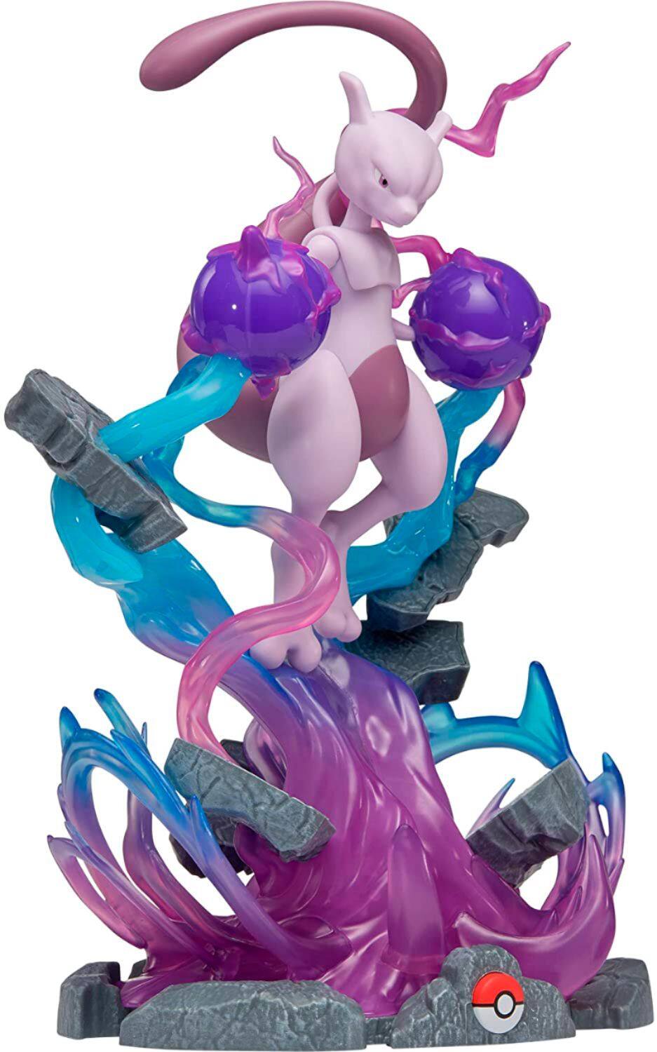 Best Buy: Jazwares Pokemon Deluxe Collector LED Figure 13 Mewtwo PKW0082