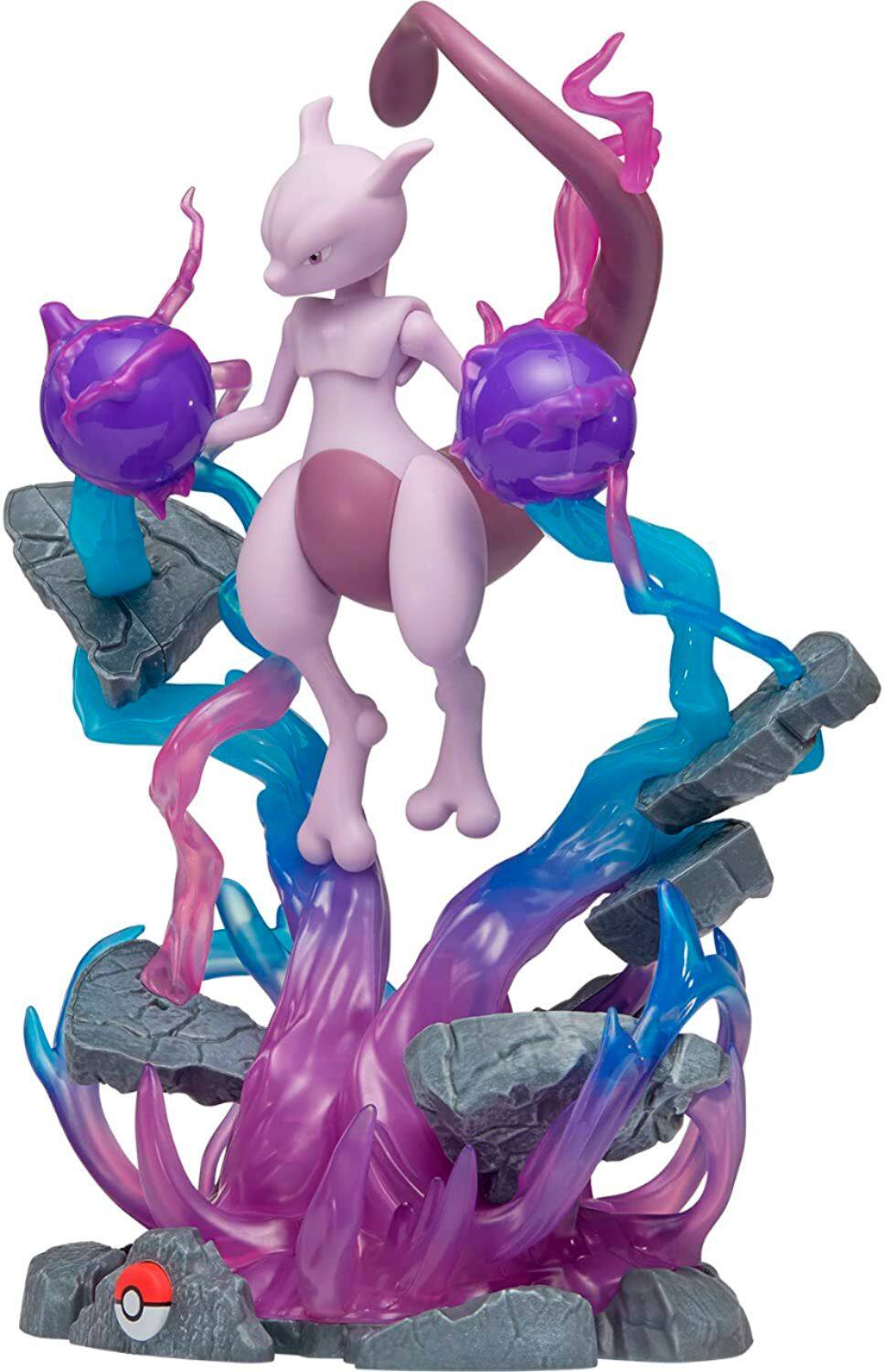 Mewtwo Figure With and With Out Helmet 