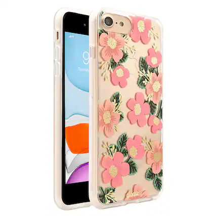 Front. Sonix - Southern Floral Carrying case for Apple iPhone SE (2nd Generation)/8/7/6.