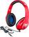 Left. eKids - Spiderman Co Branded Headphone - red.