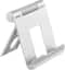 Insignia™ - Adjustable Tablet Stand - Silver-Front_Standard 