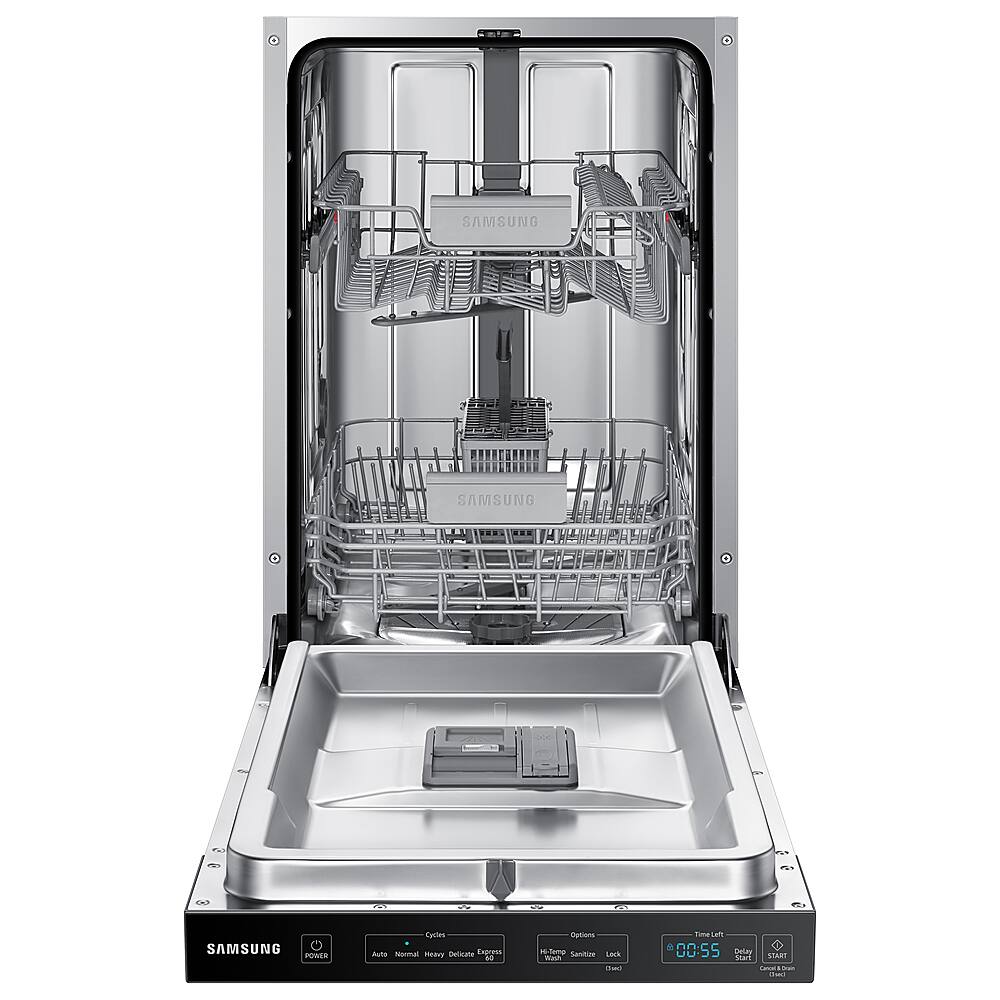Samsung 18" Compact Top Control Built in Dishwasher with Stainless
