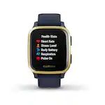 Garmin Venu Sq Music Edition GPS Smartwatch 33mm Fiber Reinforced Polymer Navy 010 02426 02 Best Buy