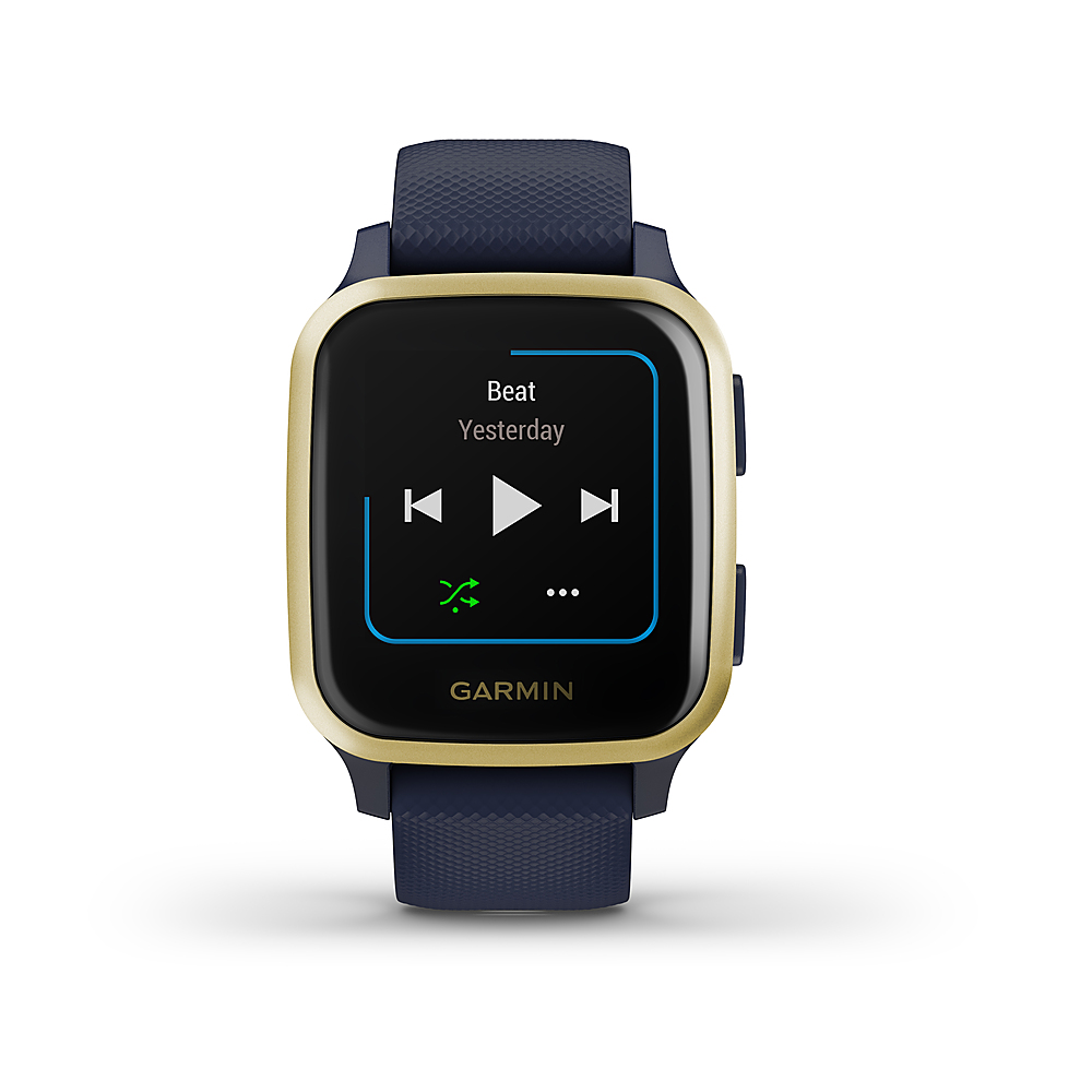 Garmin Venu Sq Music Edition GPS Smartwatch mm    Best Buy