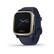 Left. Garmin - Venu Sq Music Edition GPS Smartwatch 33mm Fiber-Reinforced Polymer - Navy.
