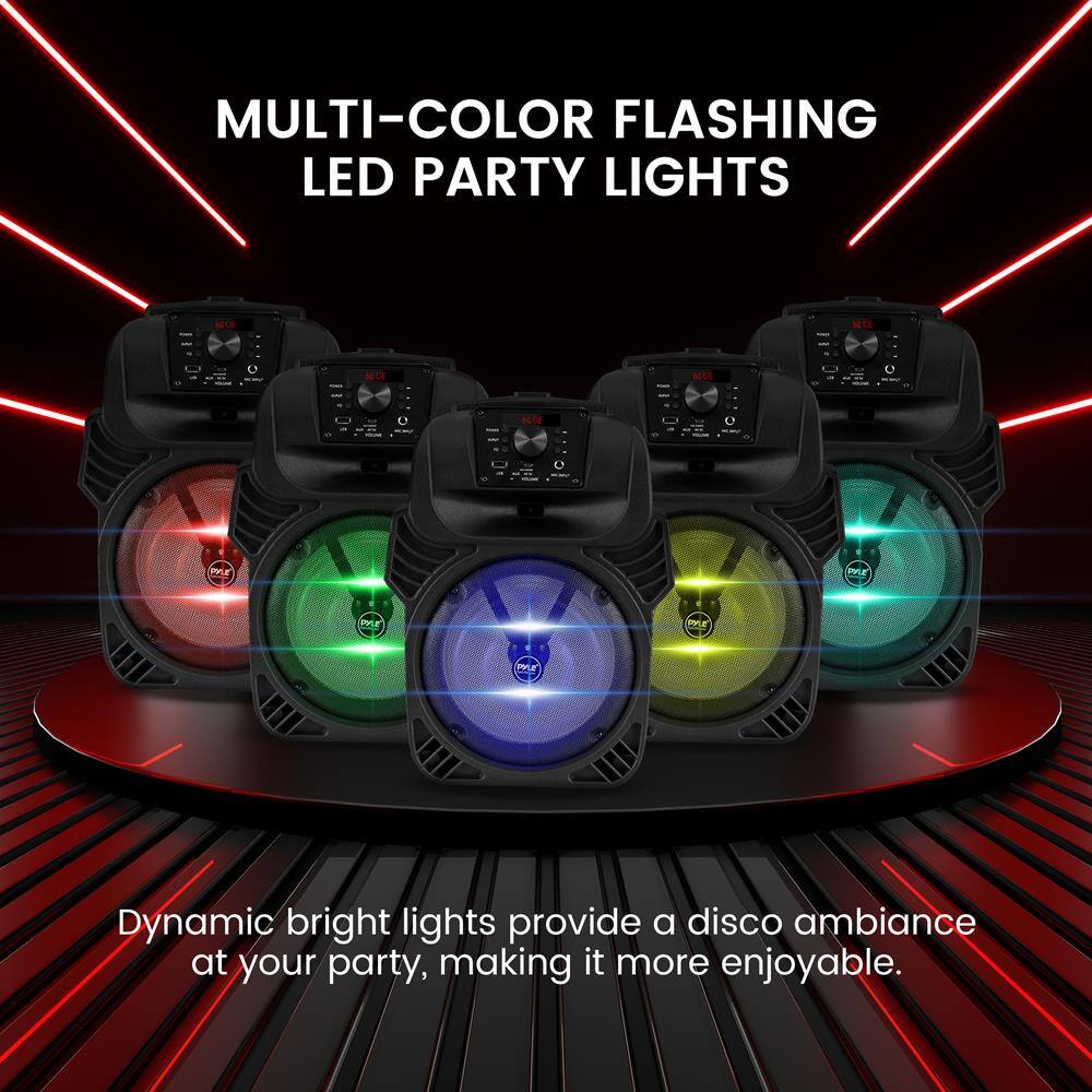 MULTI-COLOR FLASHING LED PARTY LIGHTS

Dynamic bright lights provide a disco ambiance at your party, making it more enjoyable.