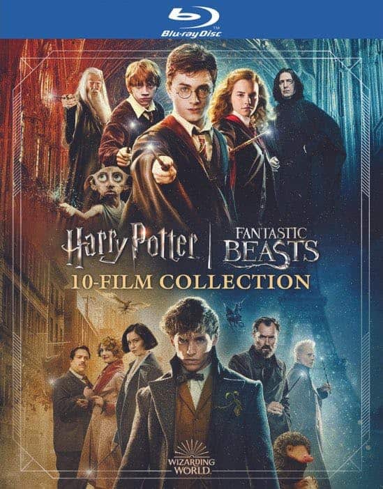 Front. Harry Potter/Fantastic Beasts - 10-film Collection (Box Set) [Blu-ray].
