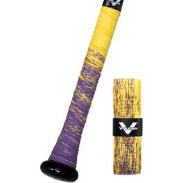 Vulcan - Fade Series 0.5mm Ultralight Polymer Bat Grip Tape Wrap - Mardi Gras