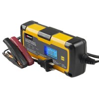 Wagan - 4 Amp Battery Charger - Yellow - Front_Zoom