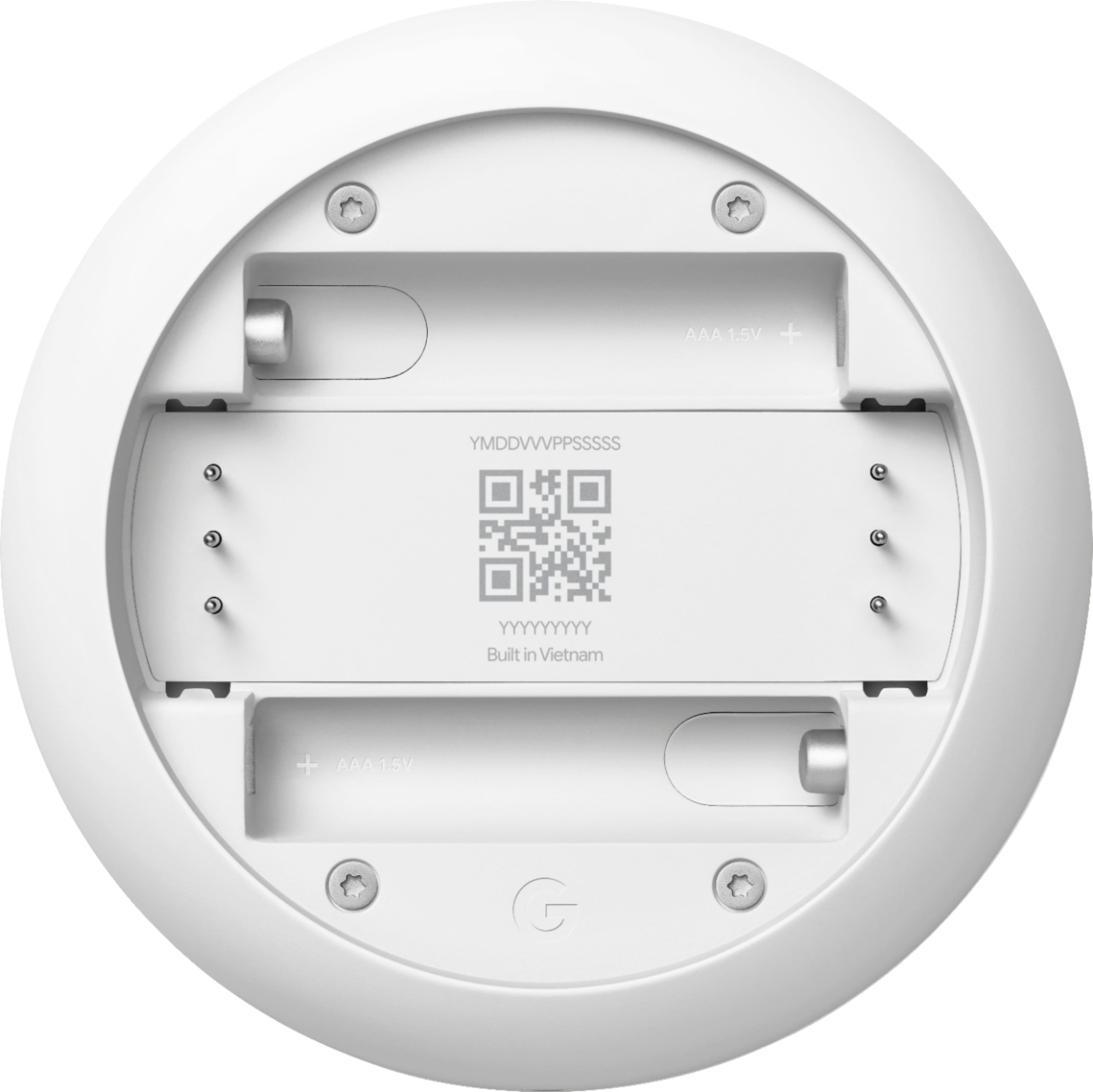 Alt View 13. Google - Nest Smart Programmable Wifi Thermostat - Snow.