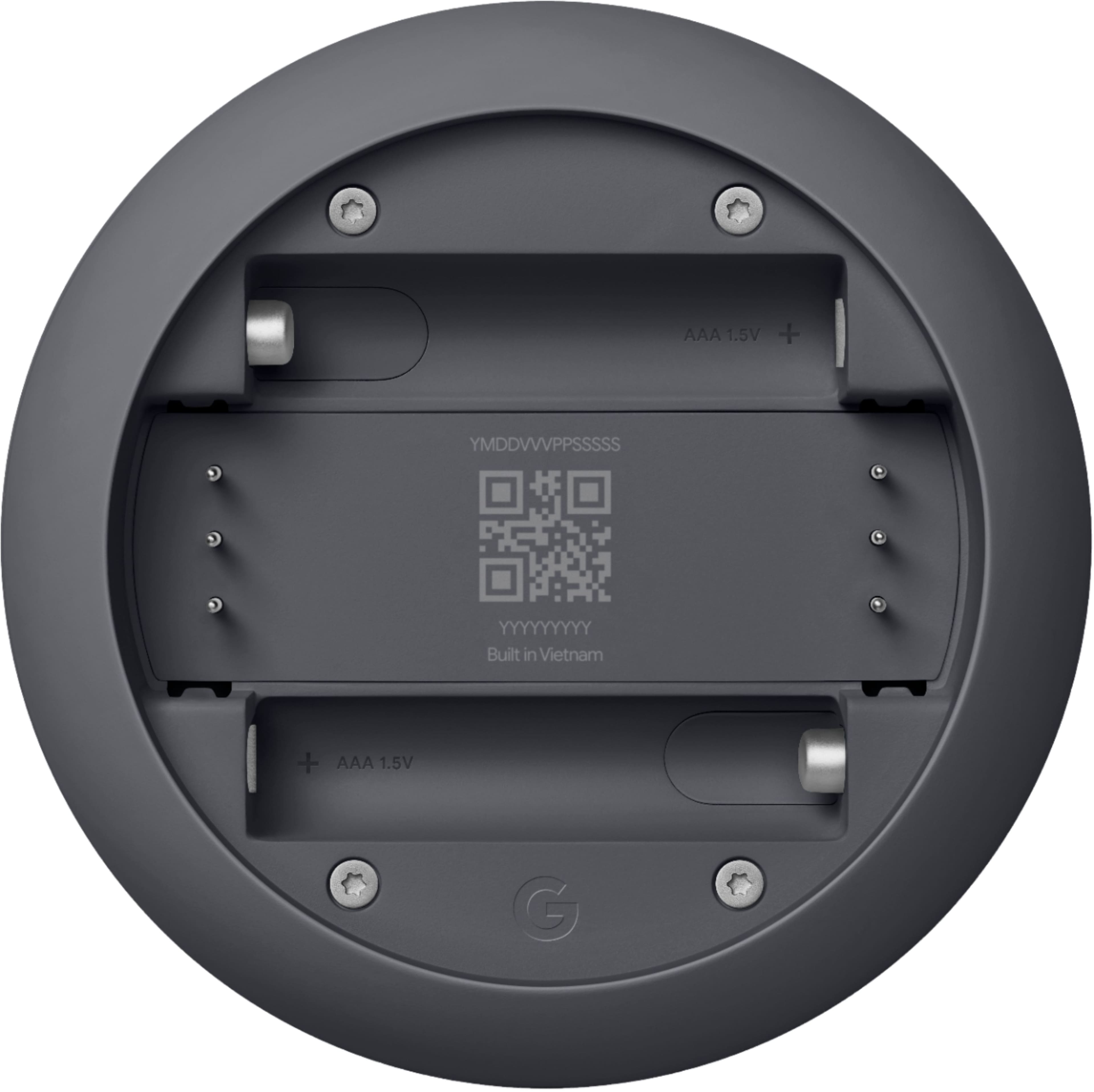 Alt View 13. Google - Nest Smart Programmable Wifi Thermostat - Charcoal.