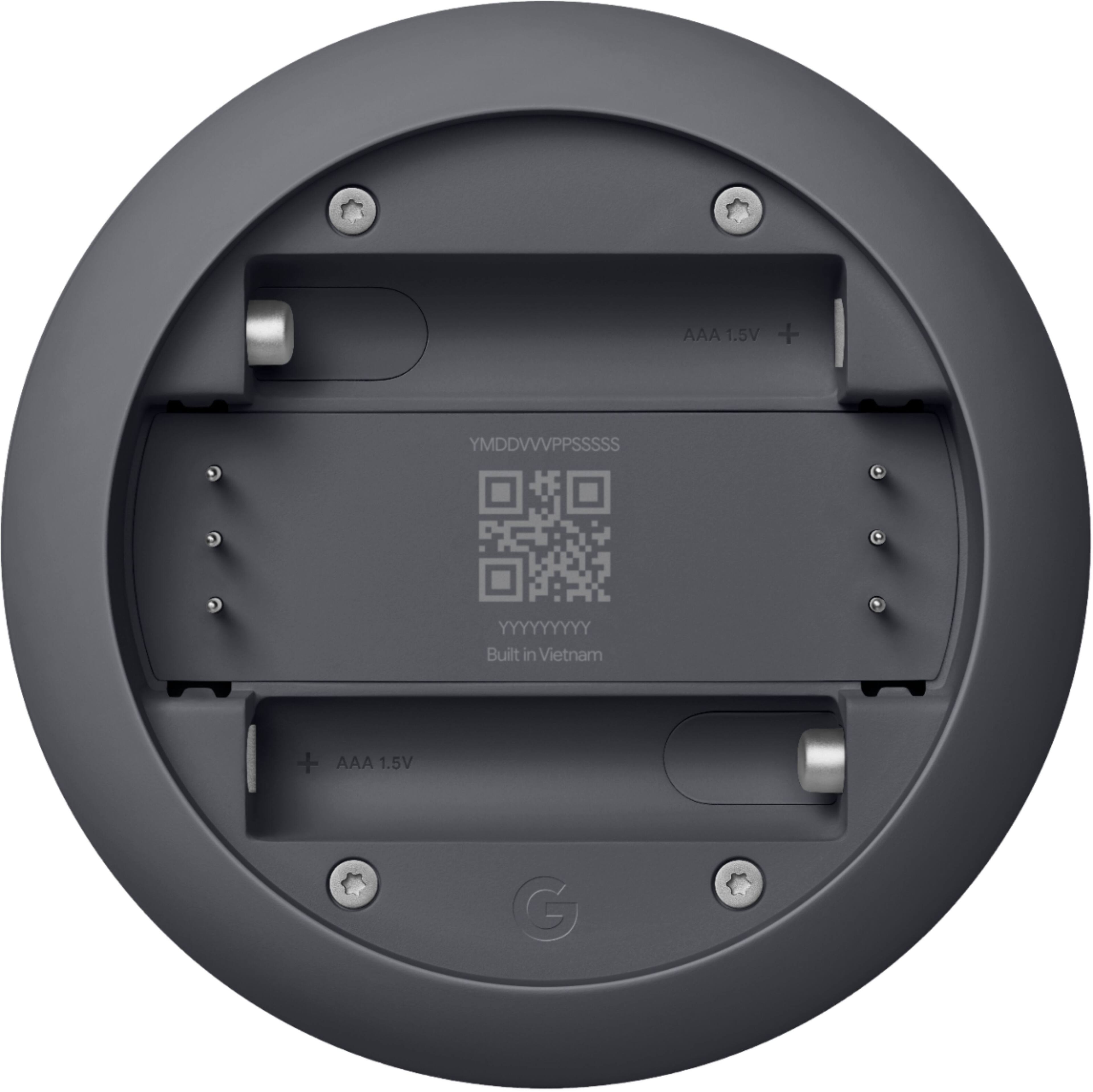 Alt View 13. Google - Nest Smart Programmable Wifi Thermostat - Charcoal.