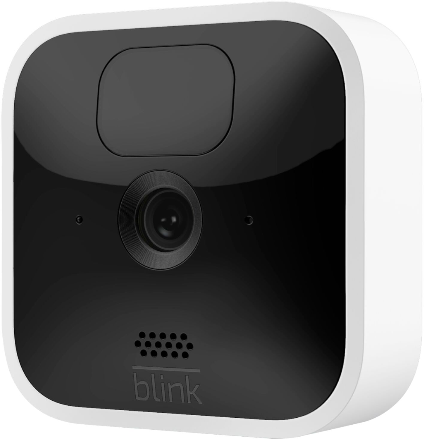 Shop Blink Mini Plug-in Indoor Smart Security Camera System, 2 Black + 1  White at