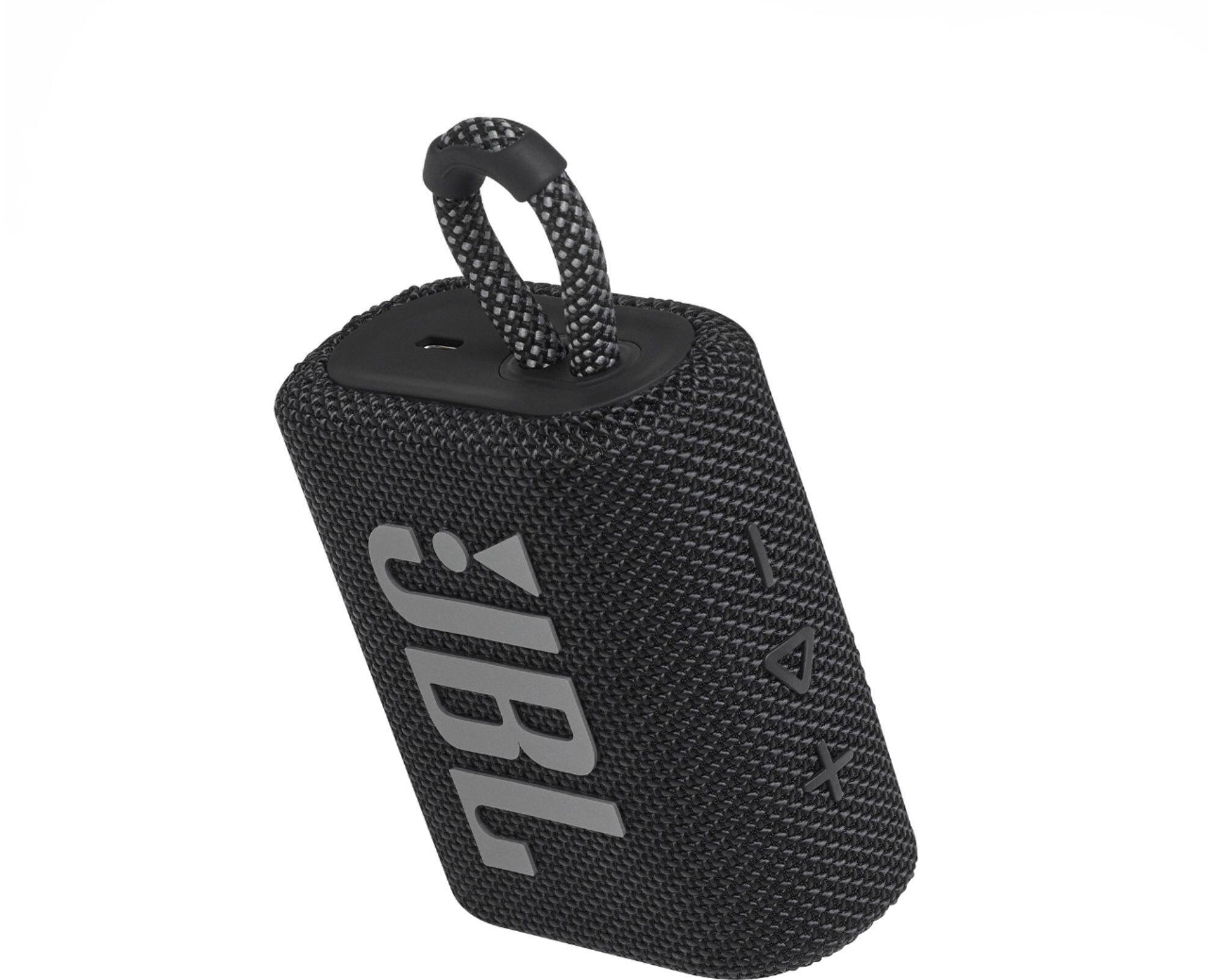 Alt View 12. JBL - GO3 Portable Waterproof Wireless Speaker - Black.