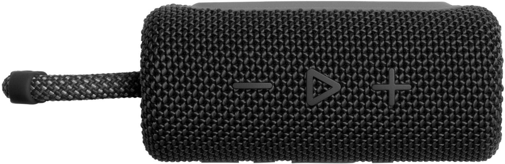 Alt View 14. JBL - GO3 Portable Waterproof Wireless Speaker - Black.
