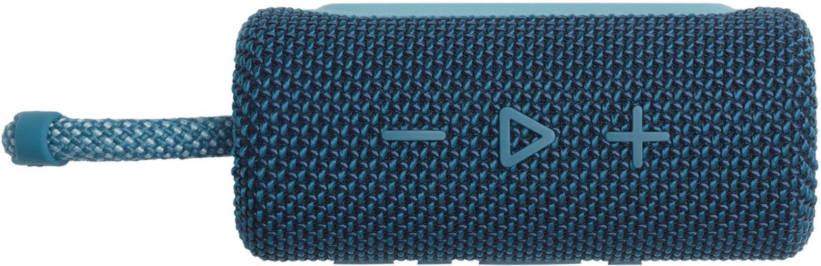 Alt View 13. JBL - GO3 Portable Waterproof Wireless Speaker - Blue.