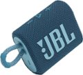 Left Zoom. JBL - GO3 Portable Waterproof Wireless Speaker - Blue.