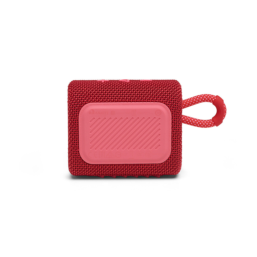  JBL Go 3: Portable Speaker with Bluetooth, Built-in Battery,  Waterproof and Dustproof Feature - Red (JBLGO3REDAM) : Electrónica