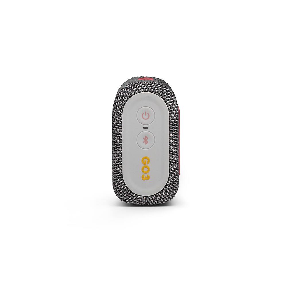 Alt View 17. JBL - GO3 Portable Waterproof Wireless Speaker - Gray.