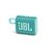 Angle. JBL - GO3 Portable Waterproof Wireless Speaker - Teal.
