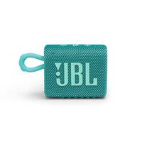 JBL - GO3 Portable Waterproof Wireless Speaker - Teal - Front_Zoom