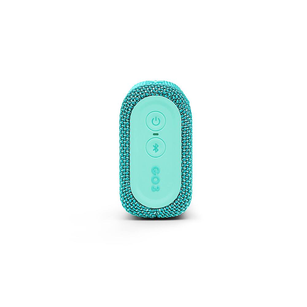 Alt View 16. JBL - GO3 Portable Waterproof Wireless Speaker - Teal.