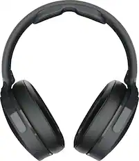 Front. Skullcandy - Hesh Evo Over-the-Ear Wireless - True Black.