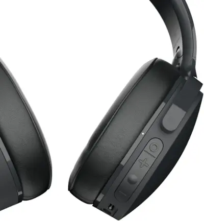 Skullcandy - Hesh ANC - Over the Ear - Noise Canceling Wireless Headphones - True Black