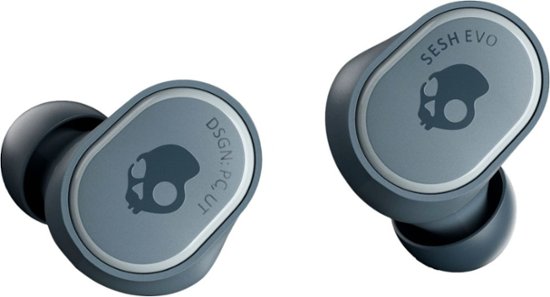 Skullcandy – Sesh Evo True Wireless In-Ear Headphones – Chill Grey – Chill Grey