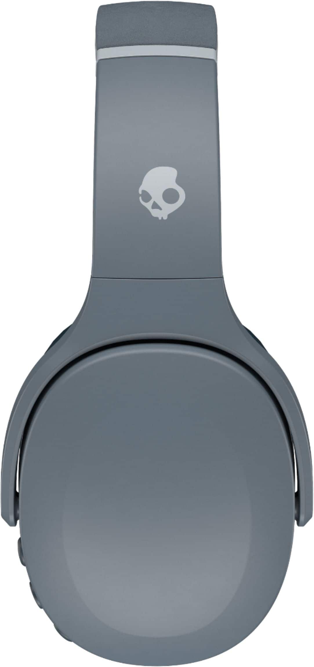 Alt View 12. Skullcandy - Crusher Evo Over-the-Ear Wireless Headphones - Chill Grey.