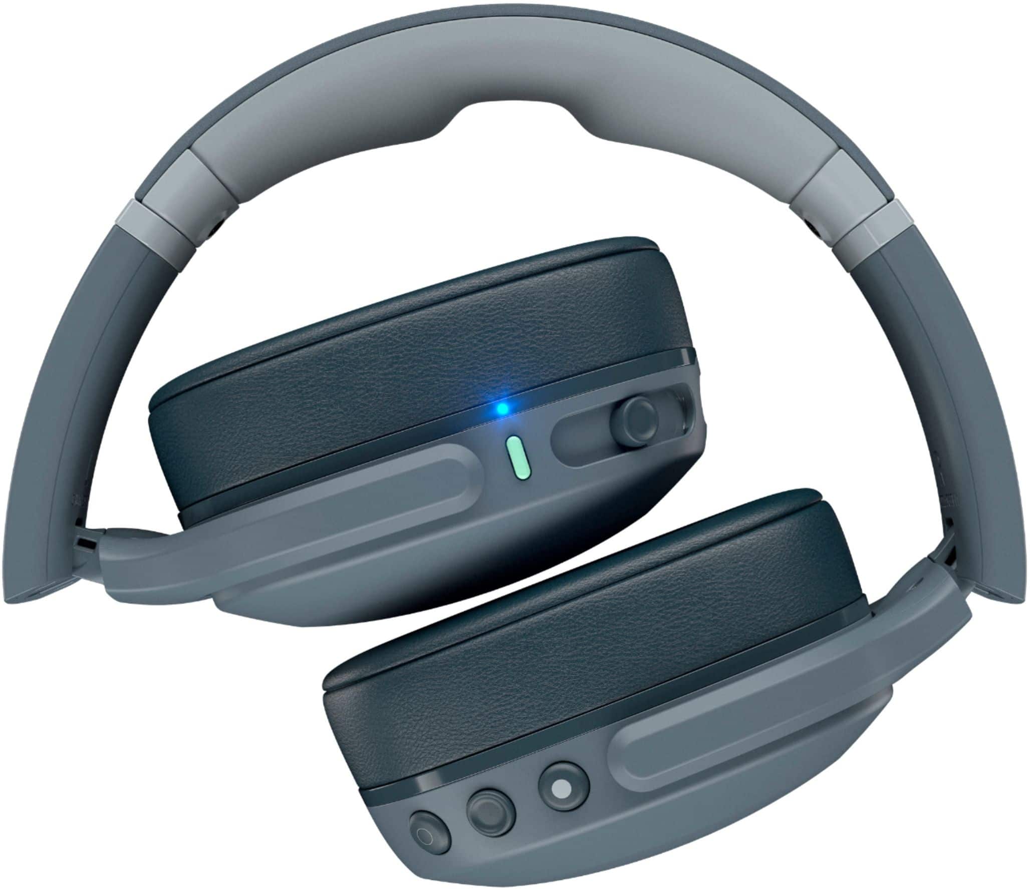 Alt View 15. Skullcandy - Crusher Evo Over-the-Ear Wireless Headphones - Chill Grey.