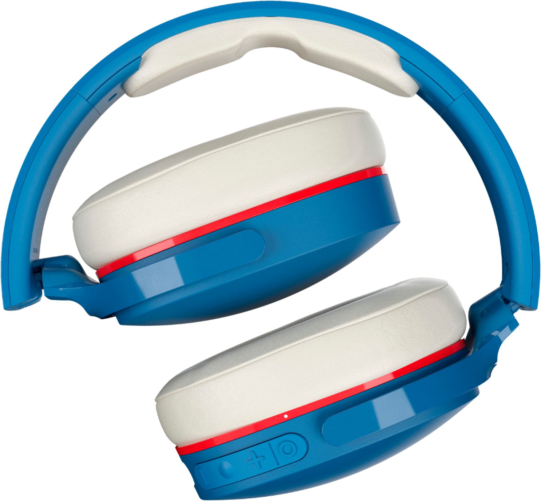 Left View: Skullcandy - Hesh Evo Over-the-Ear Wireless - 92 Blue