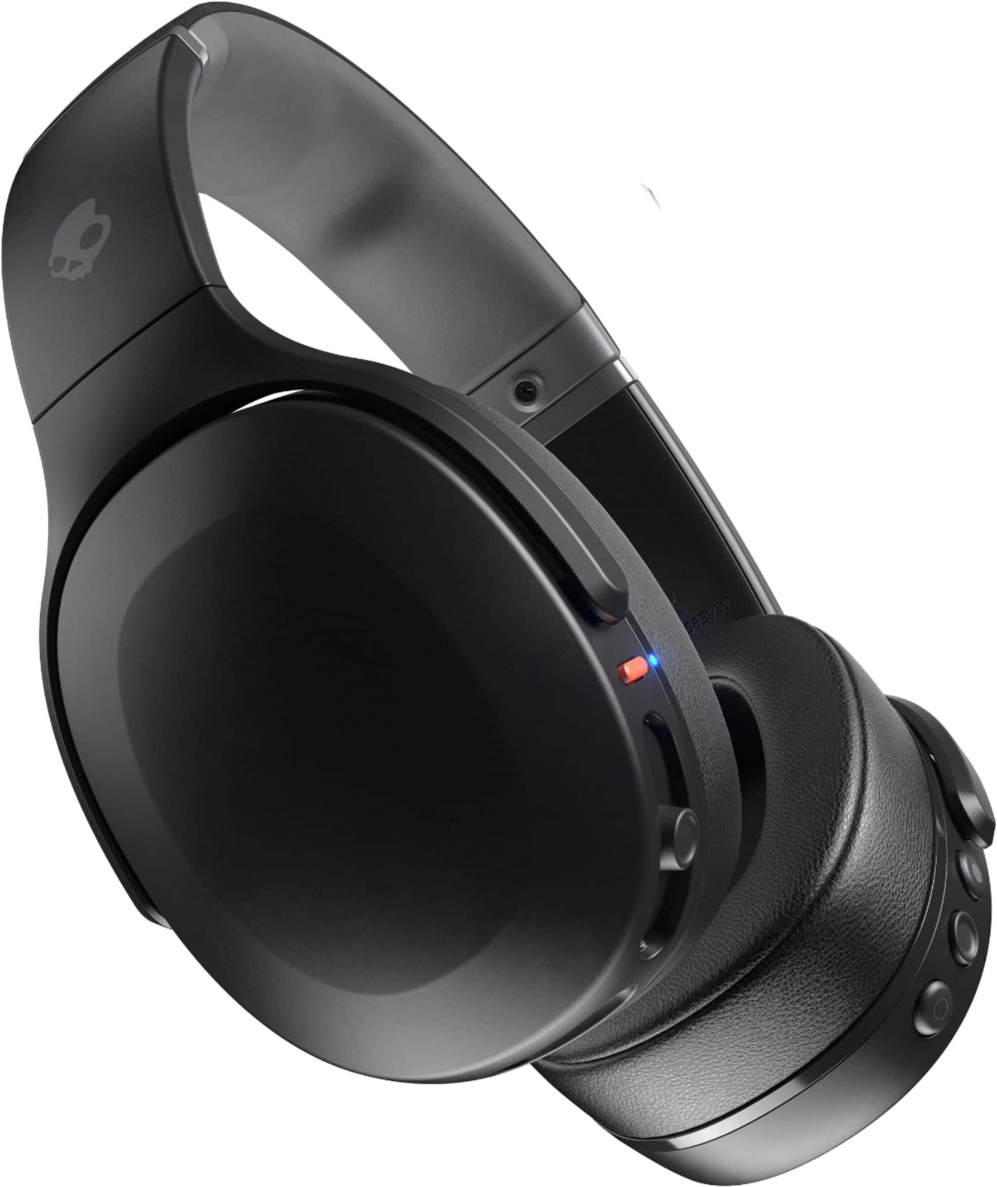 Alt View 11. Skullcandy - Crusher Evo Over-the-Ear Wireless Headphones - True Black.