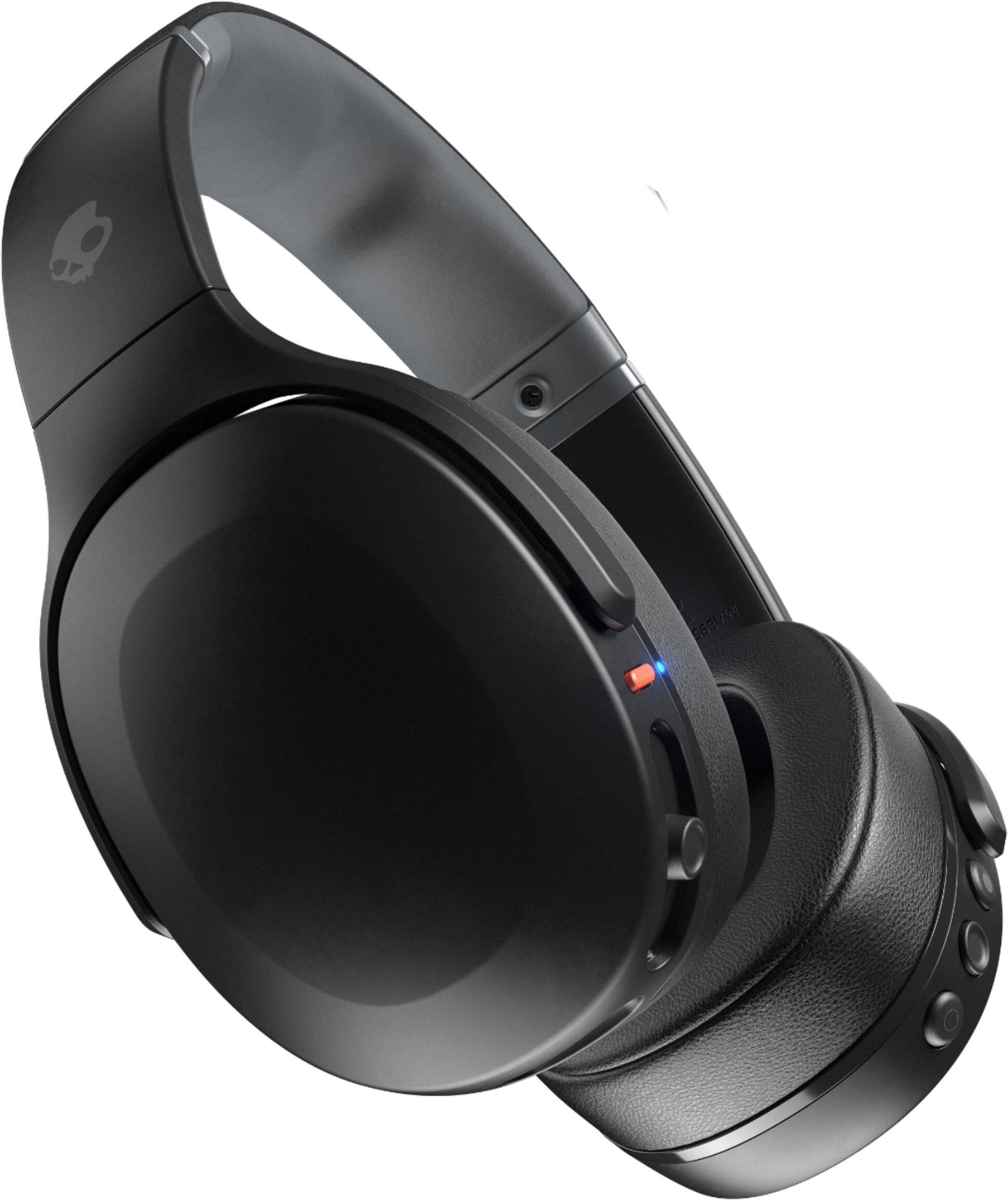 Alt View 11. Skullcandy - Crusher Evo Over-the-Ear Wireless Headphones - True Black.