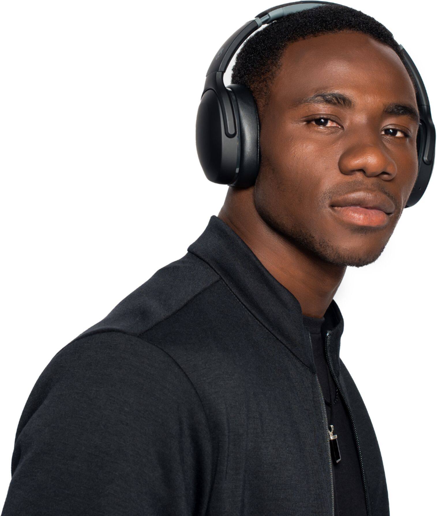 Alt View 14. Skullcandy - Crusher Evo Over-the-Ear Wireless Headphones - True Black.