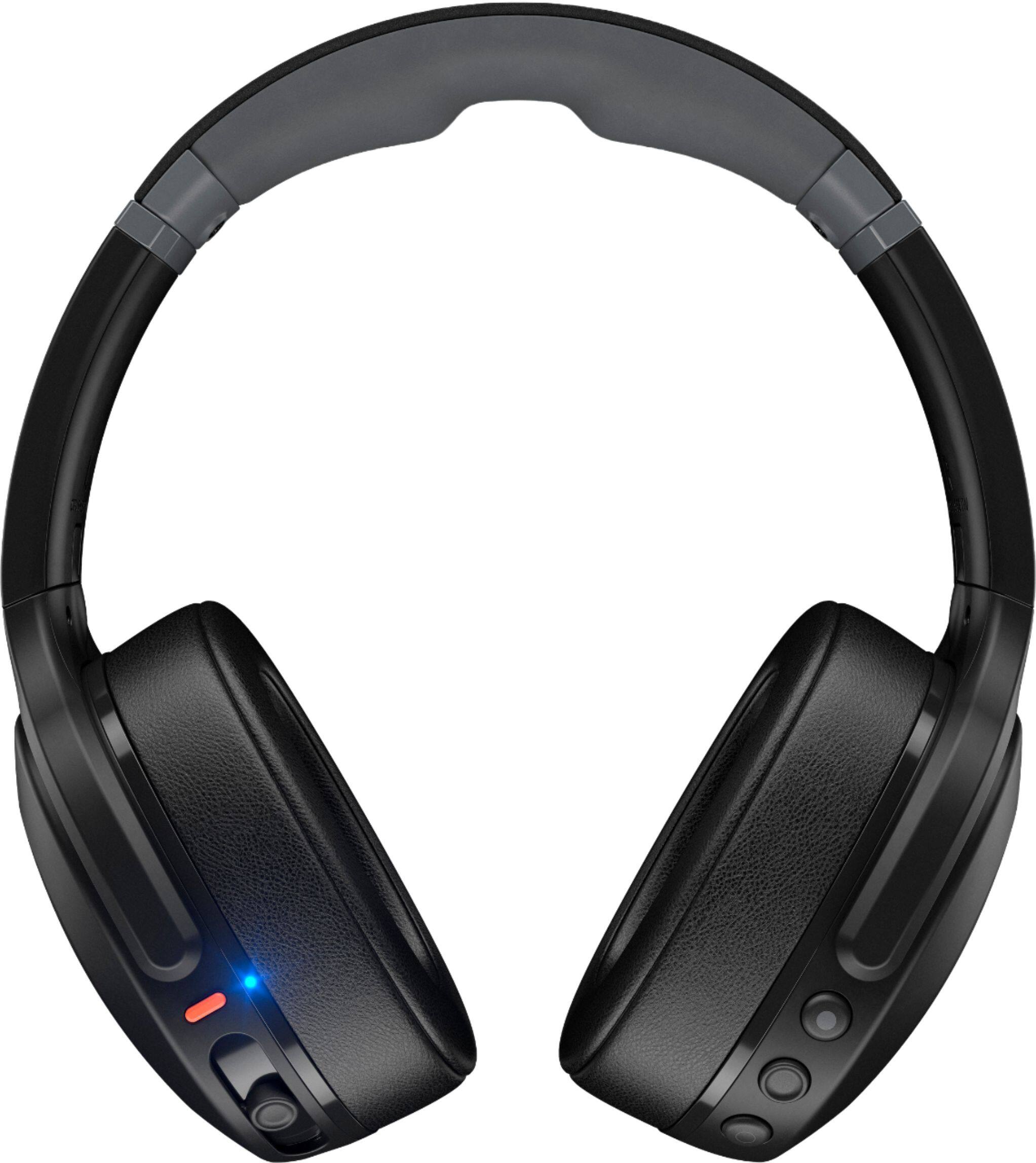 Left. Skullcandy - Crusher Evo Over-the-Ear Wireless Headphones - True Black.